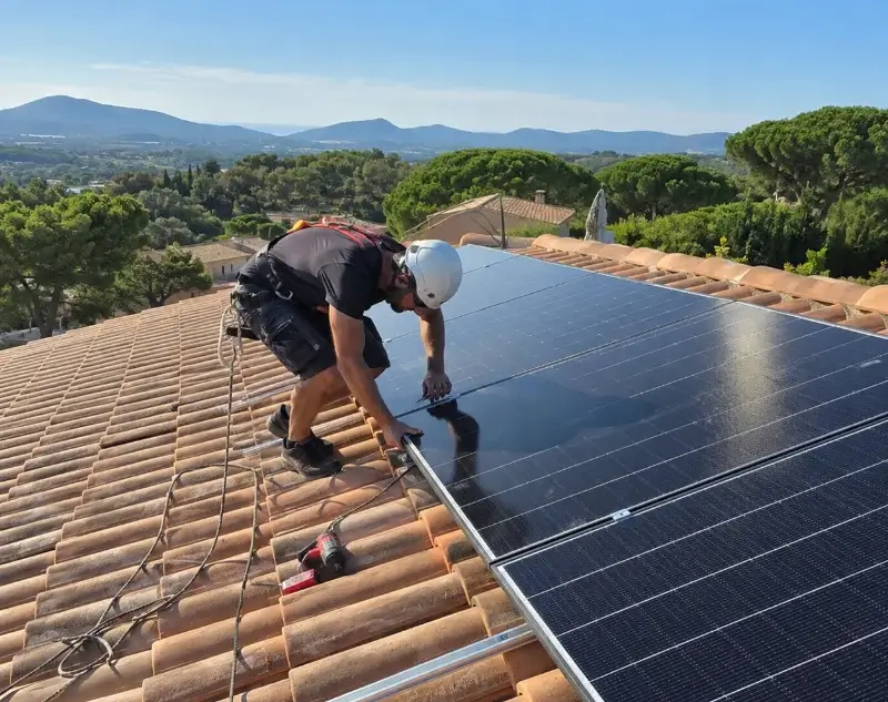 Installateur panneaux solaires Marseillette — pose photovoltaïque sur toiture