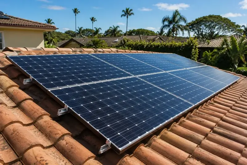 Installation de panneaux solaires à Marseillette